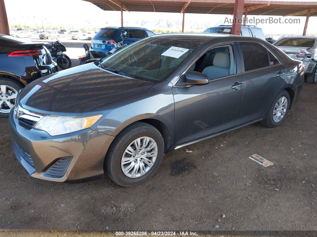 2012 Toyota Camry Le Gray vin: 4T1BF1FKXCU006371