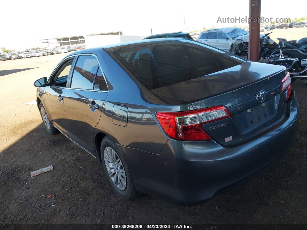 2012 Toyota Camry Le Gray vin: 4T1BF1FKXCU006371