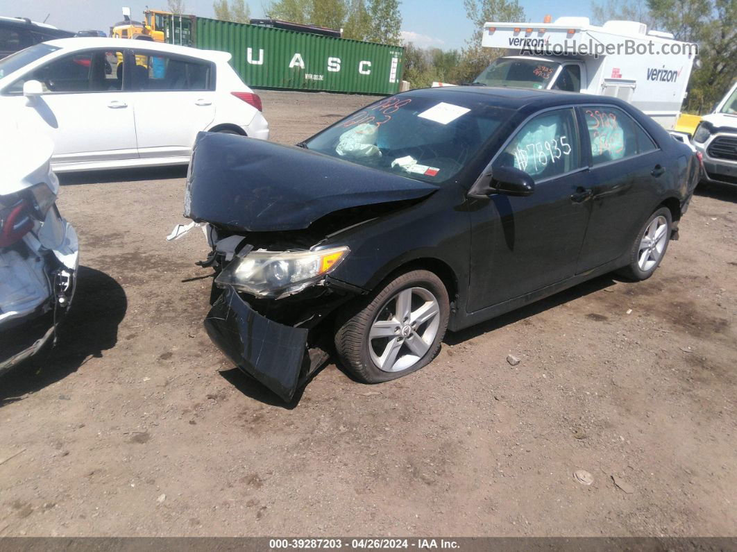 2012 Toyota Camry Se Black vin: 4T1BF1FKXCU009691