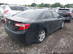 2012 Toyota Camry Se Black vin: 4T1BF1FKXCU027124