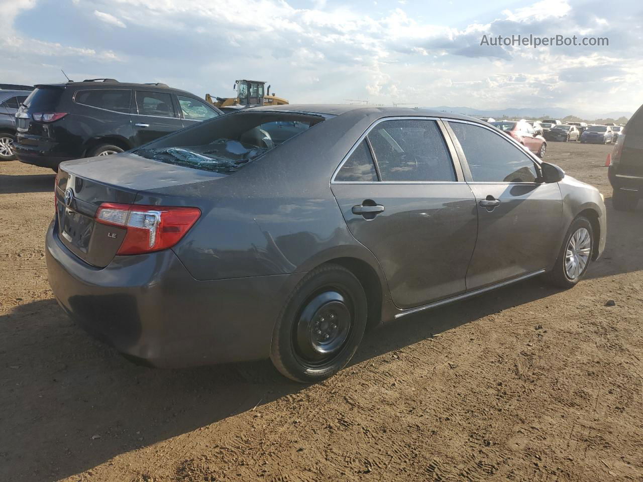 2012 Toyota Camry Base Серый vin: 4T1BF1FKXCU040150