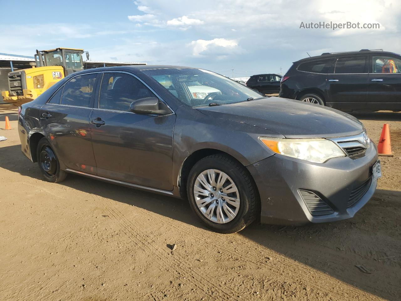 2012 Toyota Camry Base Серый vin: 4T1BF1FKXCU040150