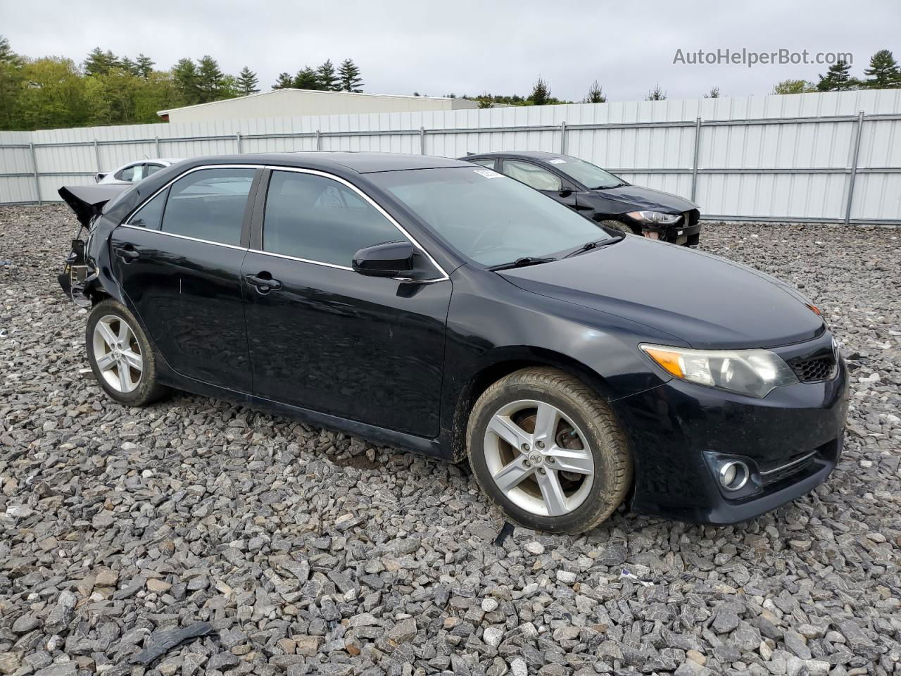 2012 Toyota Camry Base Black vin: 4T1BF1FKXCU054310