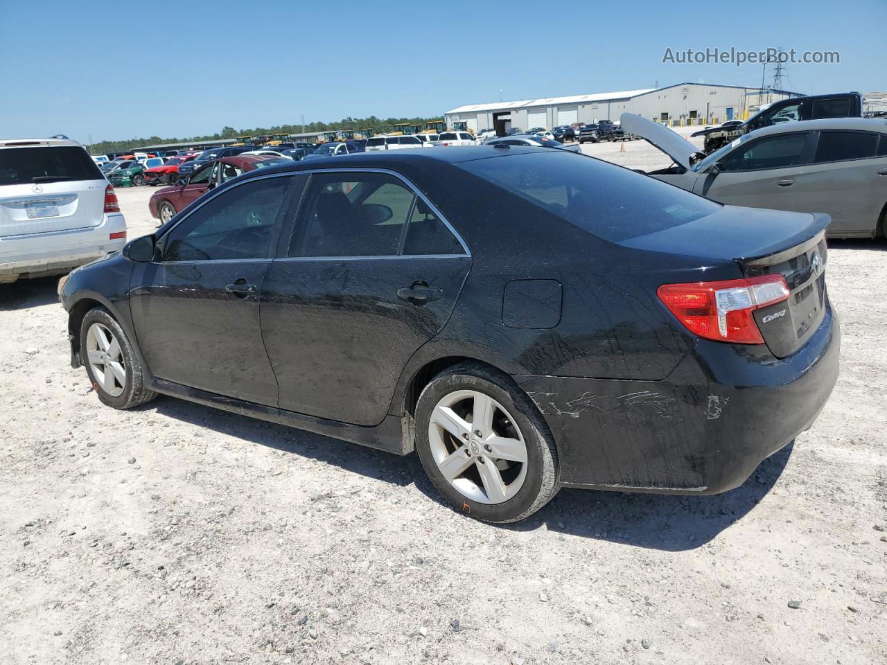 2012 Toyota Camry Base Черный vin: 4T1BF1FKXCU054386