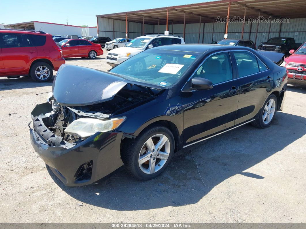 2012 Toyota Camry Le Black vin: 4T1BF1FKXCU056638