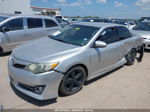 2012 Toyota Camry Se Silver vin: 4T1BF1FKXCU058812