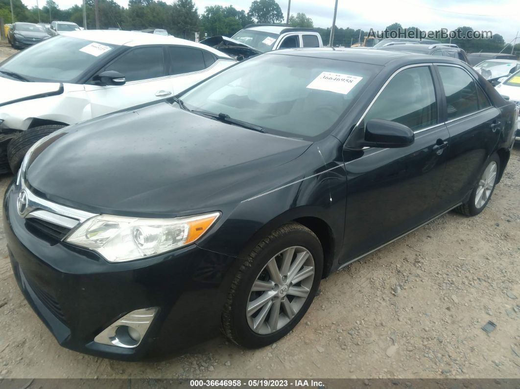 2012 Toyota Camry L/le/se/xle Black vin: 4T1BF1FKXCU071365