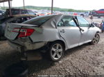 2012 Toyota Camry Se Silver vin: 4T1BF1FKXCU077666