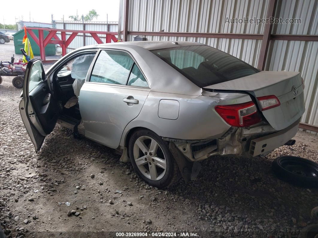 2012 Toyota Camry Se Серебряный vin: 4T1BF1FKXCU077666