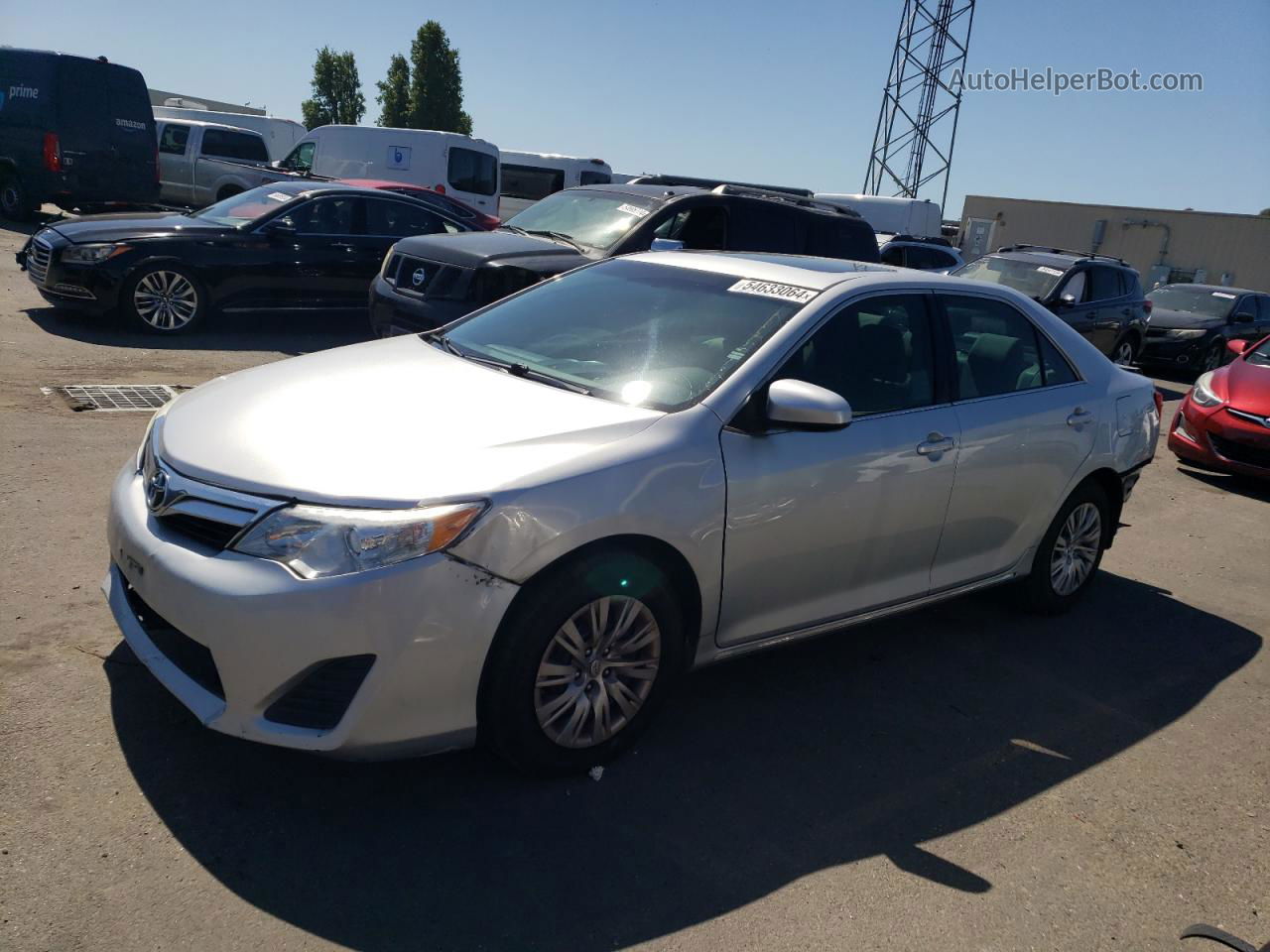 2012 Toyota Camry Base Silver vin: 4T1BF1FKXCU082284