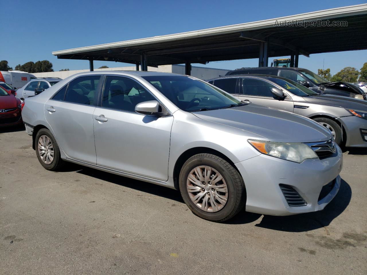 2012 Toyota Camry Base Silver vin: 4T1BF1FKXCU082284