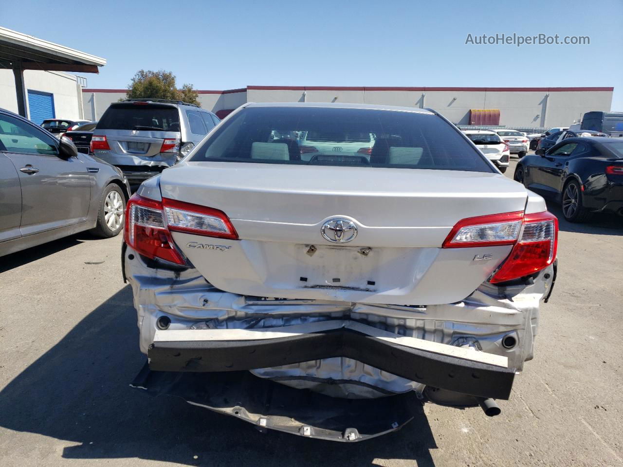 2012 Toyota Camry Base Silver vin: 4T1BF1FKXCU082284