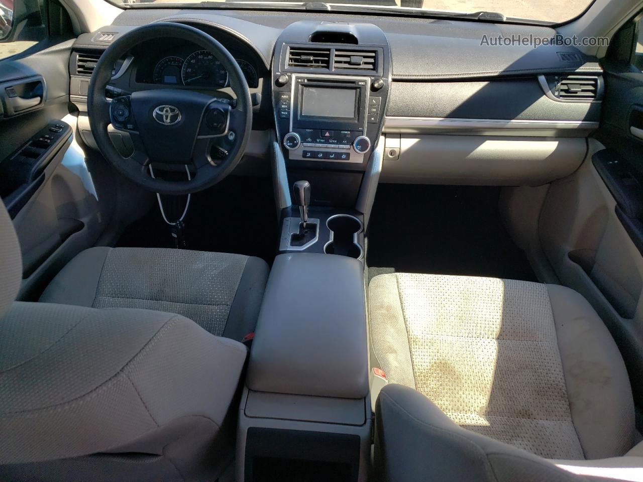 2012 Toyota Camry Base Silver vin: 4T1BF1FKXCU082284