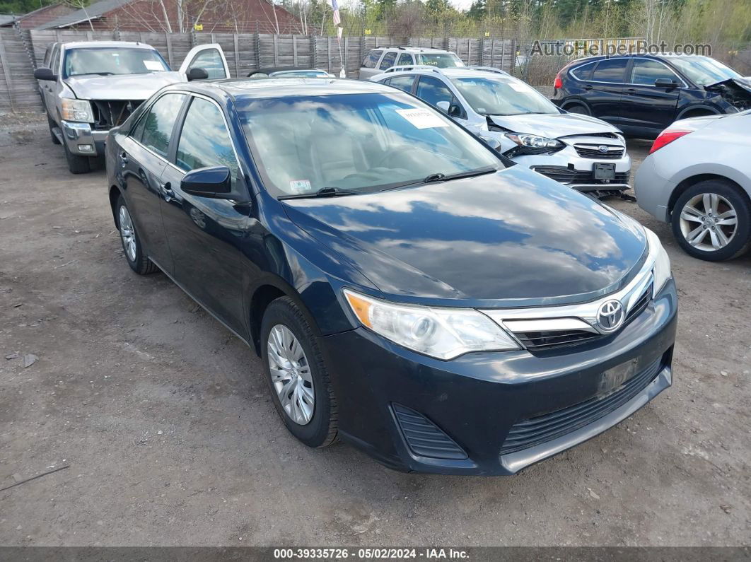 2012 Toyota Camry Le Синий vin: 4T1BF1FKXCU100377