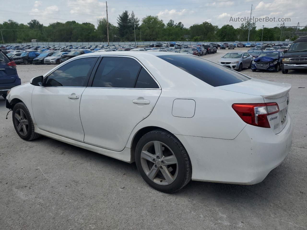 2012 Toyota Camry Base Белый vin: 4T1BF1FKXCU115736