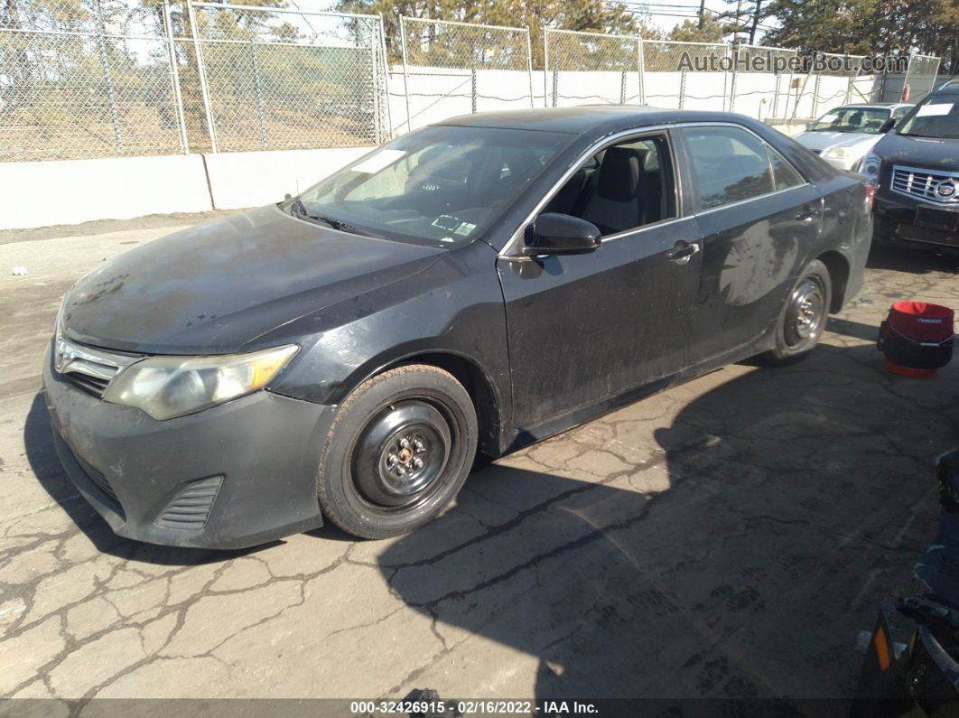 2012 Toyota Camry L/le/se/xle Black vin: 4T1BF1FKXCU118040