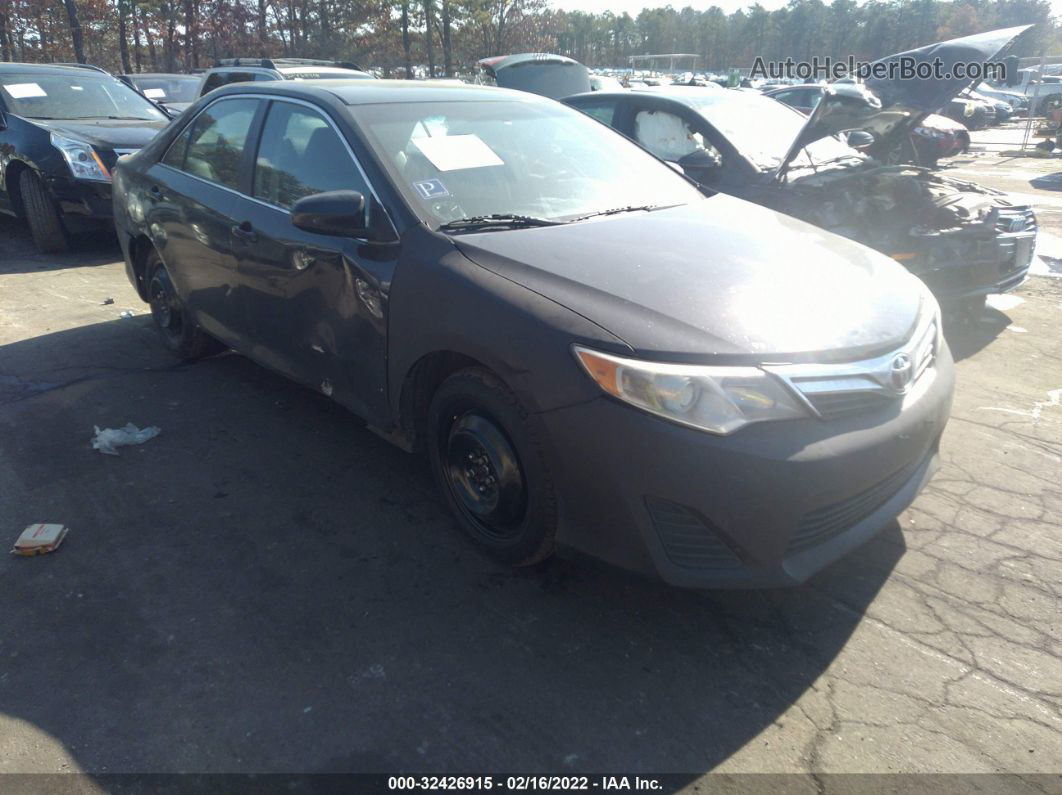 2012 Toyota Camry L/le/se/xle Черный vin: 4T1BF1FKXCU118040