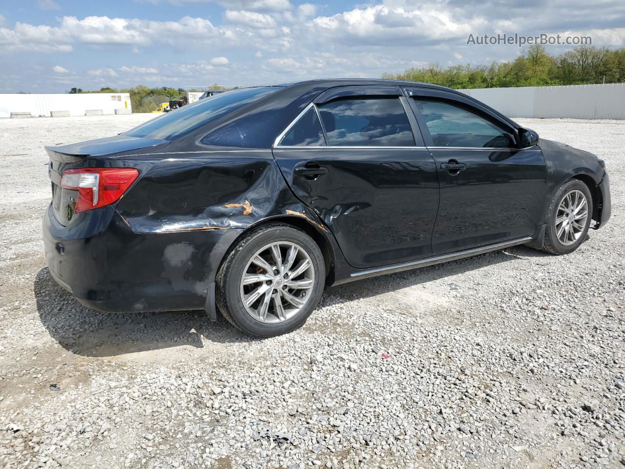 2012 Toyota Camry Base Black vin: 4T1BF1FKXCU132813