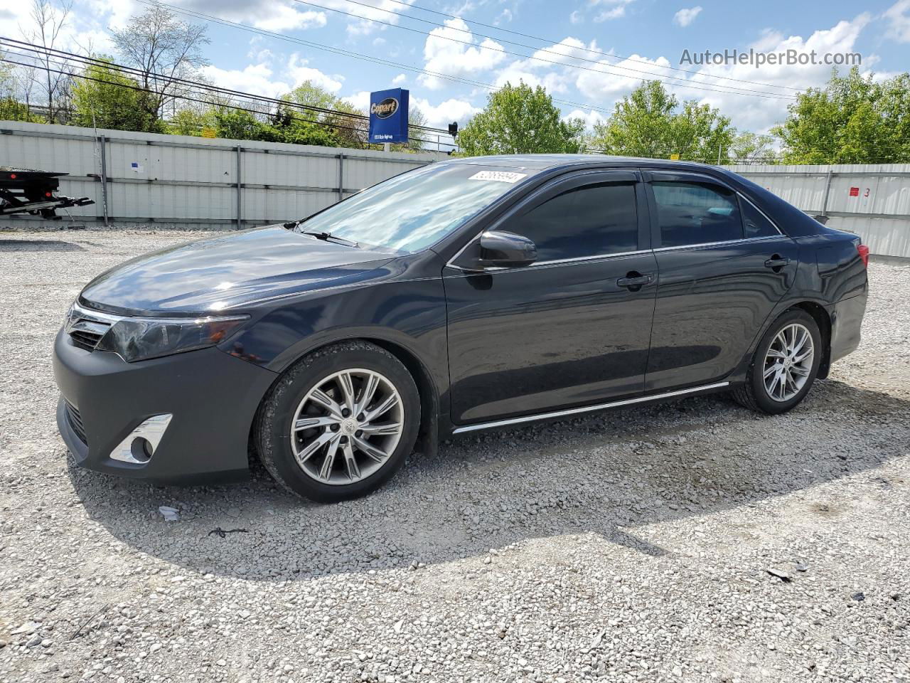 2012 Toyota Camry Base Black vin: 4T1BF1FKXCU132813