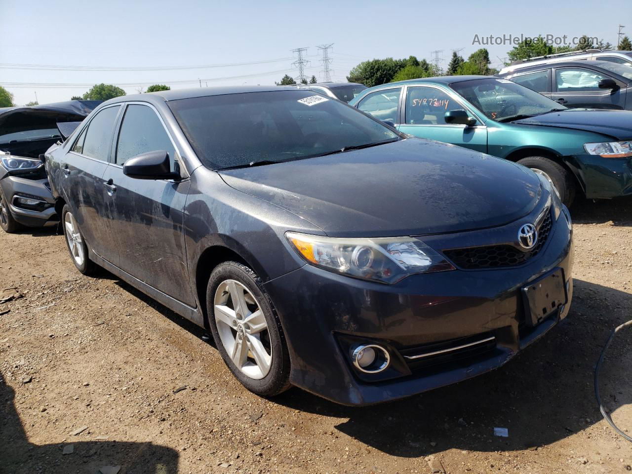 2012 Toyota Camry Base Gray vin: 4T1BF1FKXCU190565