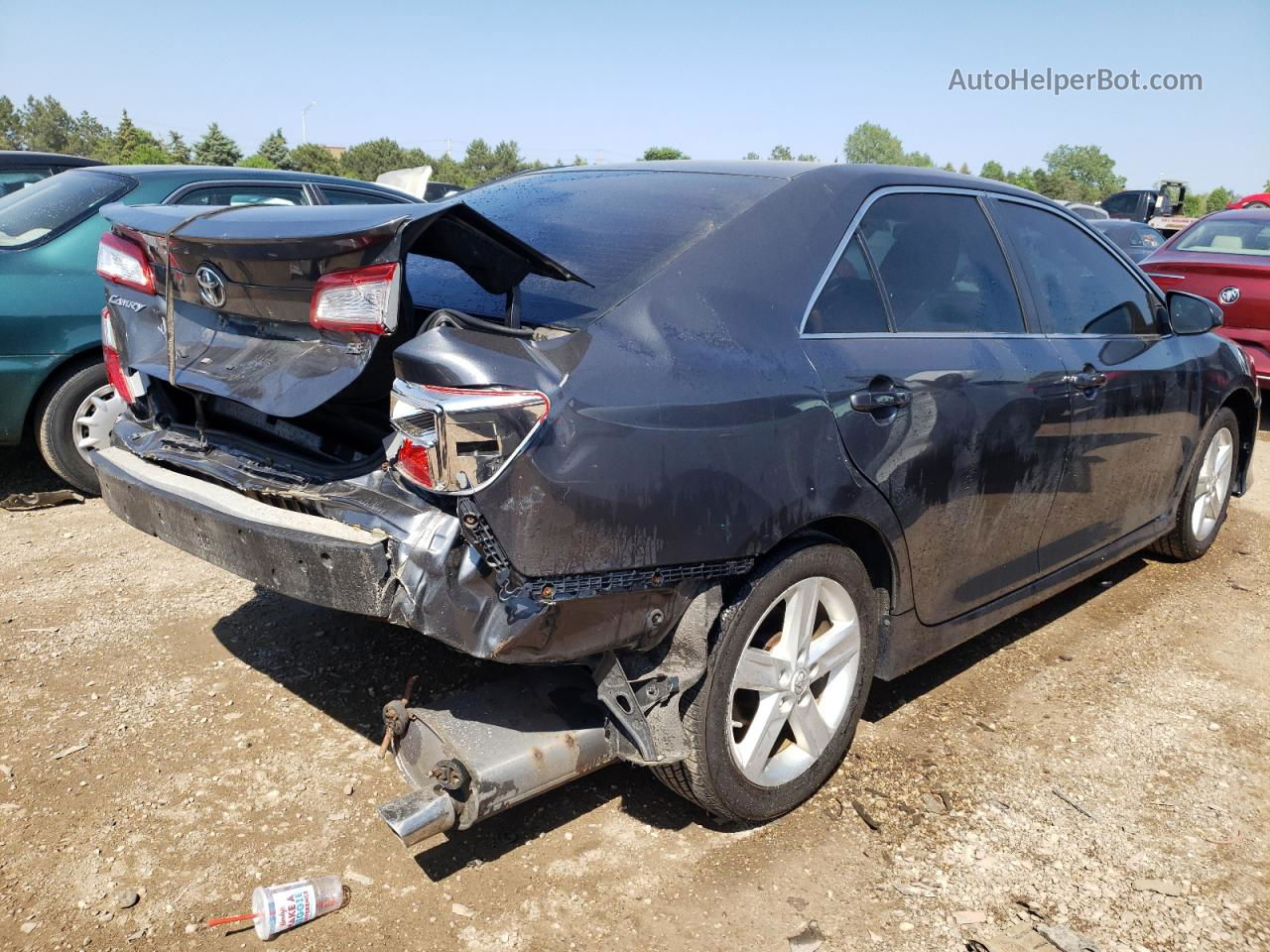 2012 Toyota Camry Base Gray vin: 4T1BF1FKXCU190565