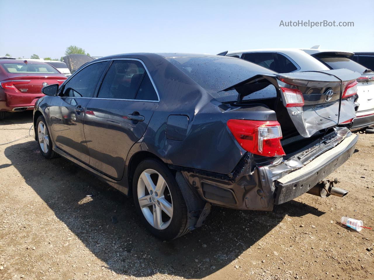 2012 Toyota Camry Base Серый vin: 4T1BF1FKXCU190565