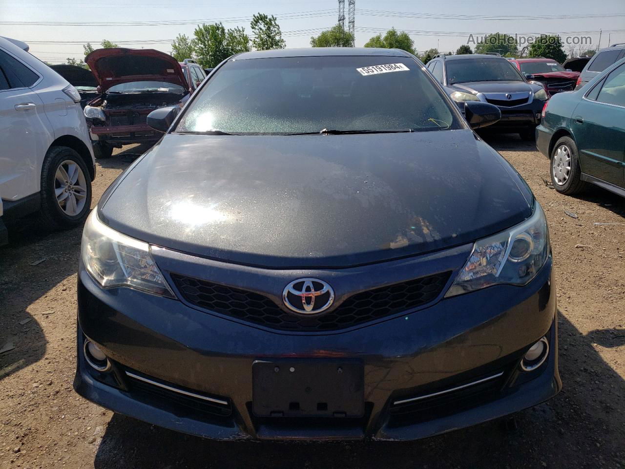 2012 Toyota Camry Base Gray vin: 4T1BF1FKXCU190565