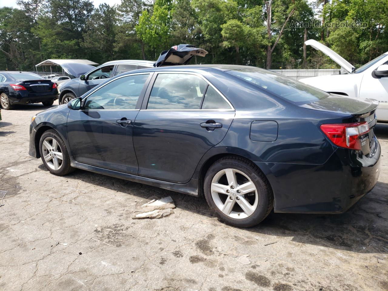 2012 Toyota Camry Base Blue vin: 4T1BF1FKXCU193160