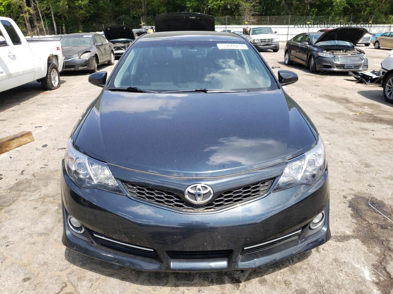 2012 Toyota Camry Base Синий vin: 4T1BF1FKXCU193160