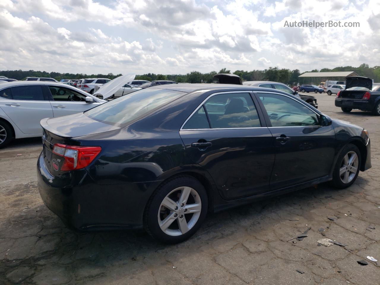 2012 Toyota Camry Base Синий vin: 4T1BF1FKXCU193160