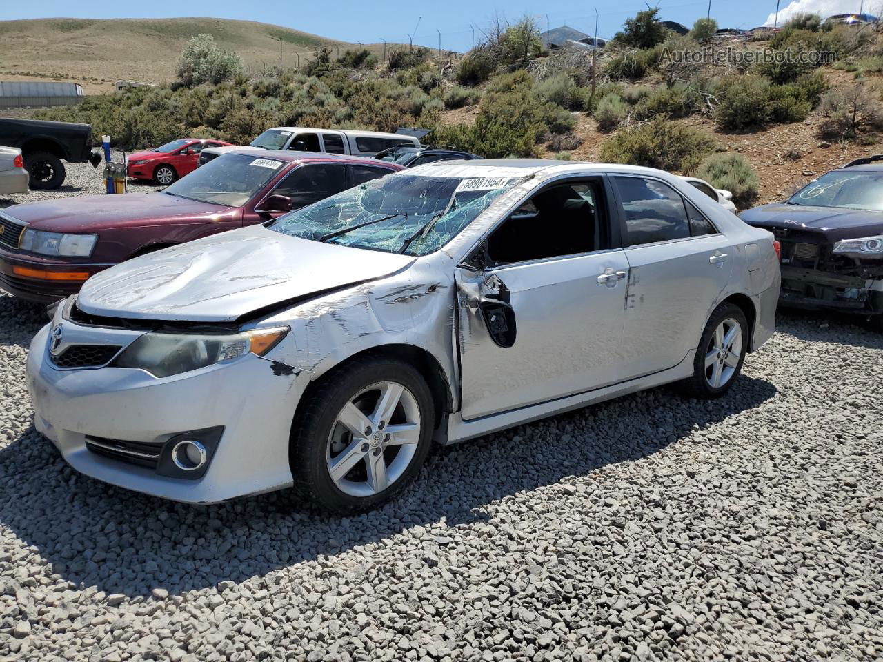 2012 Toyota Camry Base Silver vin: 4T1BF1FKXCU198116