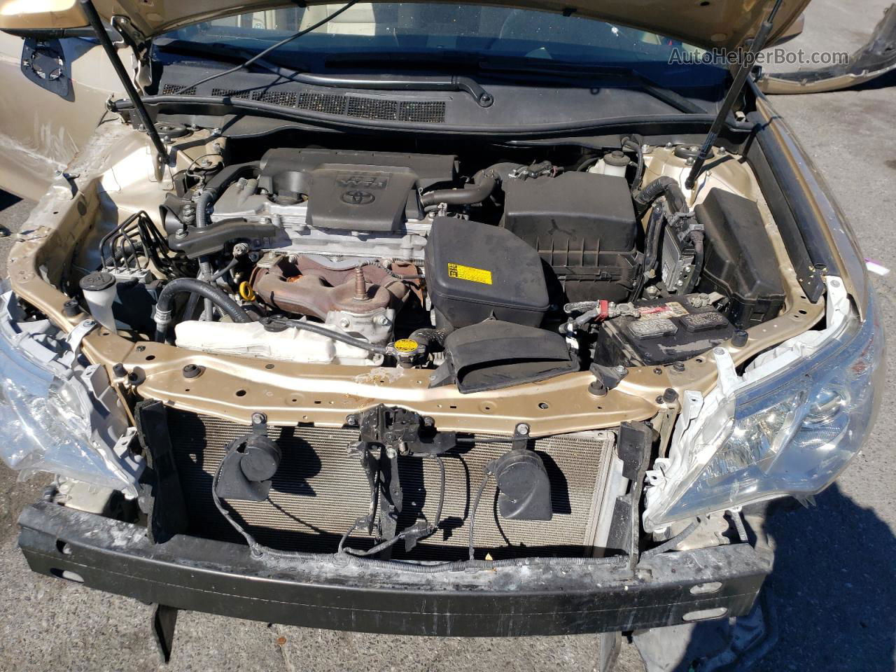 2012 Toyota Camry Base Золотой vin: 4T1BF1FKXCU502089