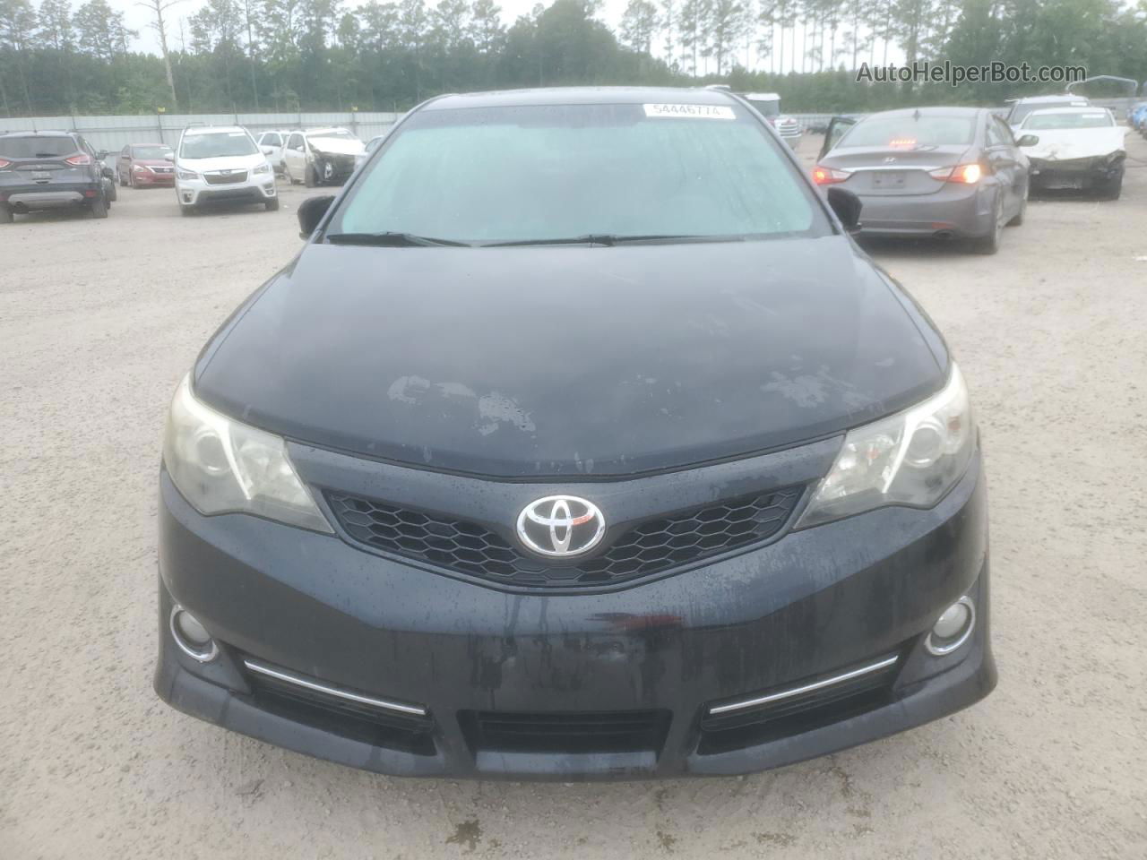 2012 Toyota Camry Base Black vin: 4T1BF1FKXCU507471