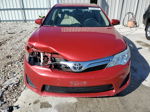 2012 Toyota Camry Base Красный vin: 4T1BF1FKXCU545640