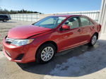 2012 Toyota Camry Base Red vin: 4T1BF1FKXCU545640