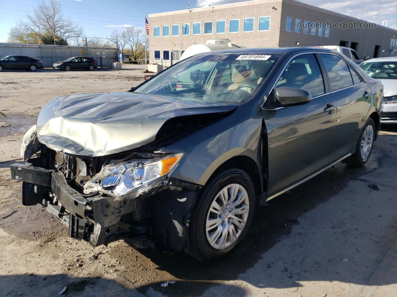 2012 Toyota Camry Base Gray vin: 4T1BF1FKXCU546867