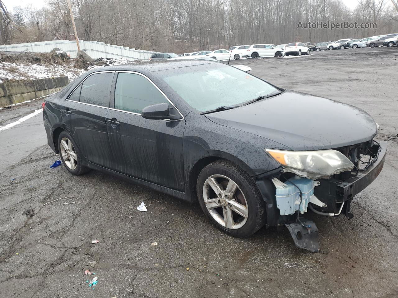 2012 Toyota Camry Base Black vin: 4T1BF1FKXCU571588