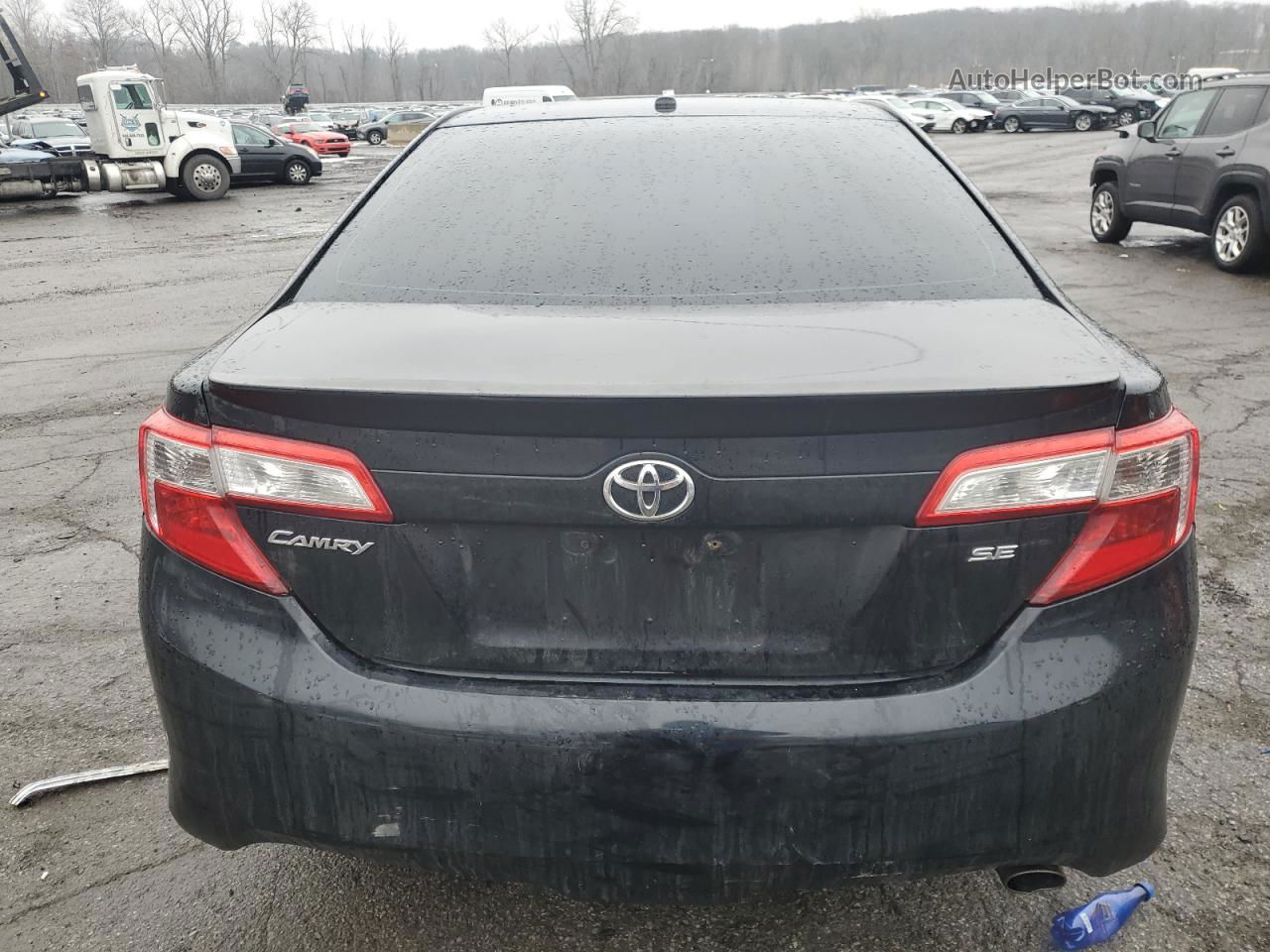 2012 Toyota Camry Base Black vin: 4T1BF1FKXCU571588