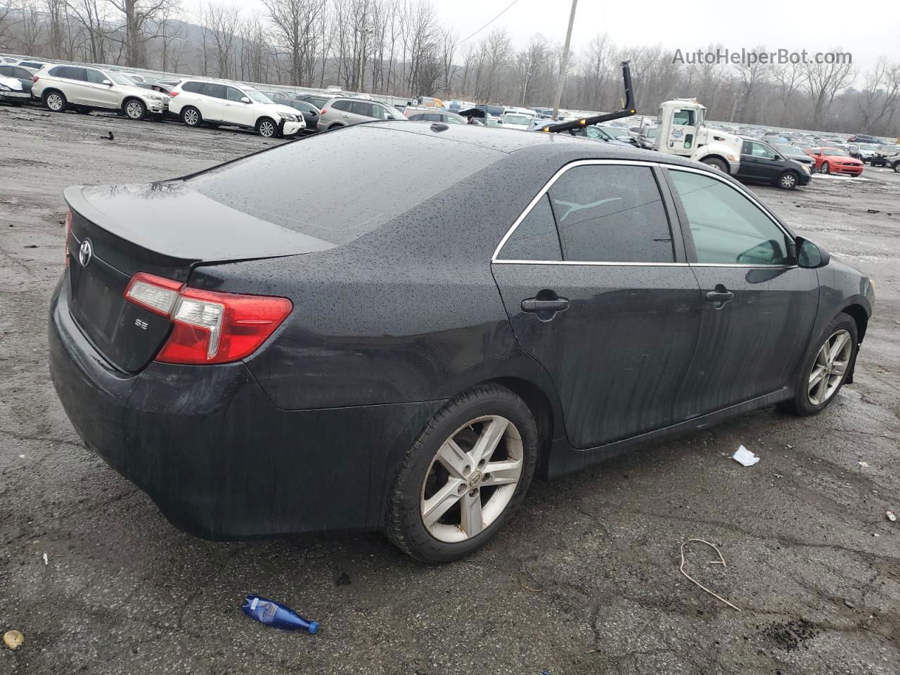 2012 Toyota Camry Base Black vin: 4T1BF1FKXCU571588