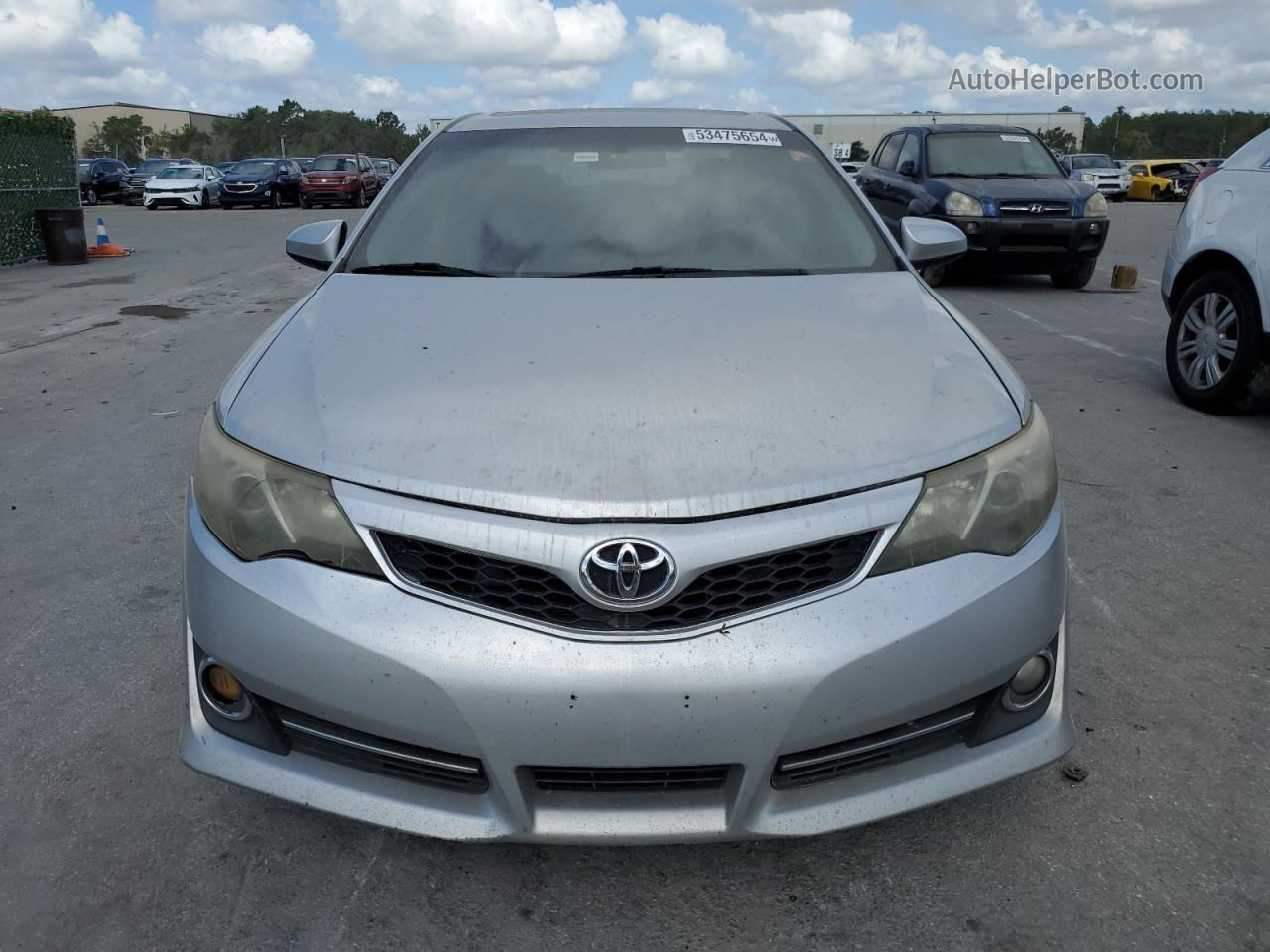 2012 Toyota Camry Base Silver vin: 4T1BF1FKXCU578783