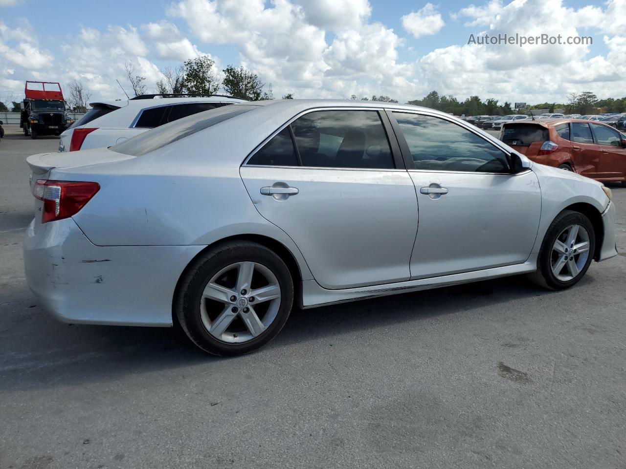 2012 Toyota Camry Base Silver vin: 4T1BF1FKXCU578783