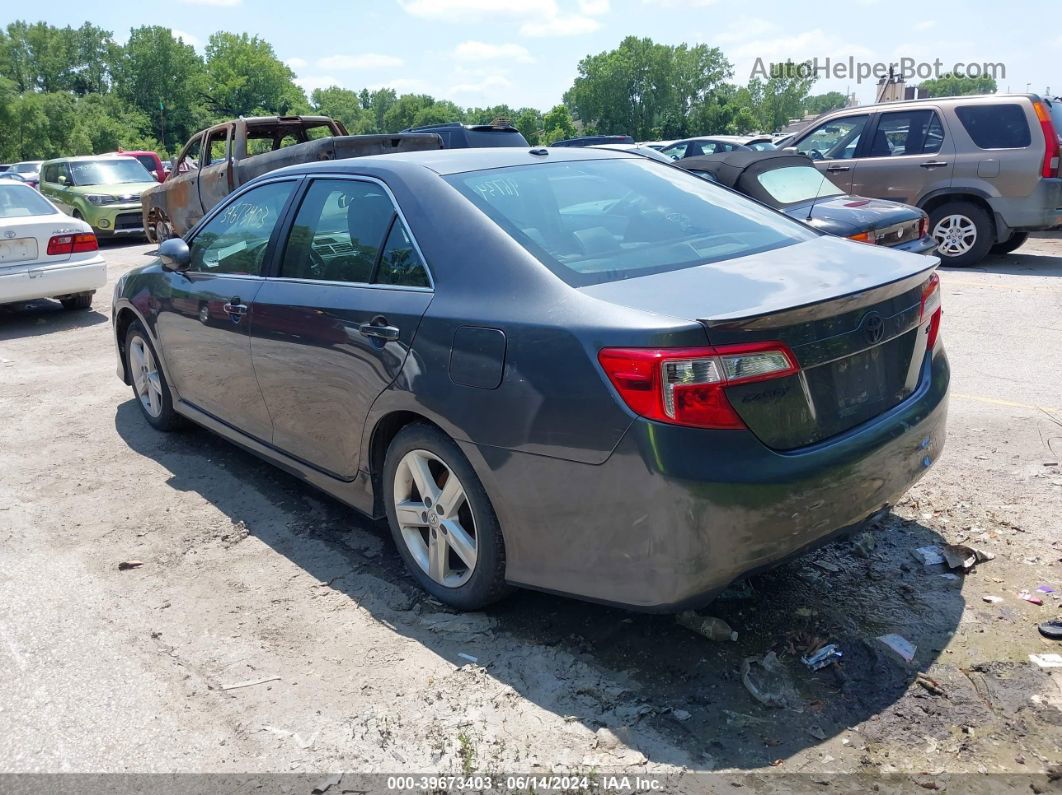 2012 Toyota Camry Se Gray vin: 4T1BF1FKXCU581991