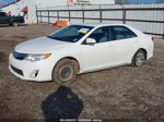 2012 Toyota Camry Le White vin: 4T1BF1FKXCU586723