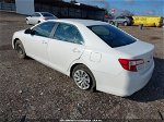 2012 Toyota Camry Le White vin: 4T1BF1FKXCU586723