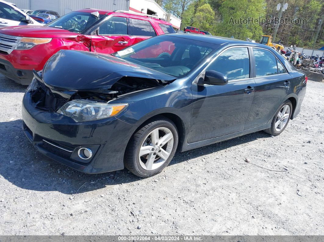 2012 Toyota Camry Se Dark Blue vin: 4T1BF1FKXCU608199