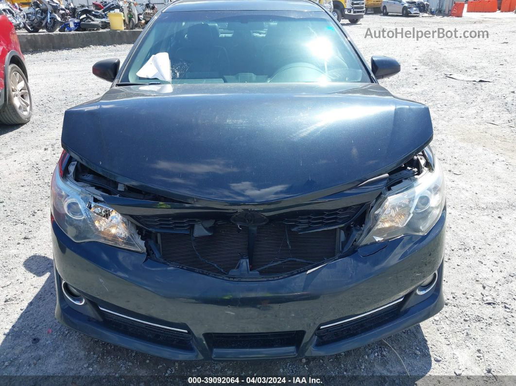 2012 Toyota Camry Se Dark Blue vin: 4T1BF1FKXCU608199