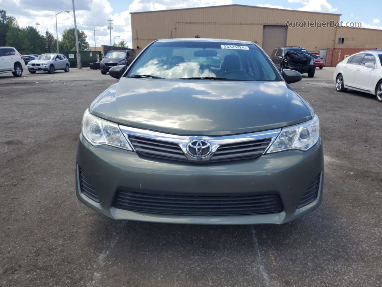 2012 Toyota Camry Base Teal vin: 4T1BF1FKXCU624709