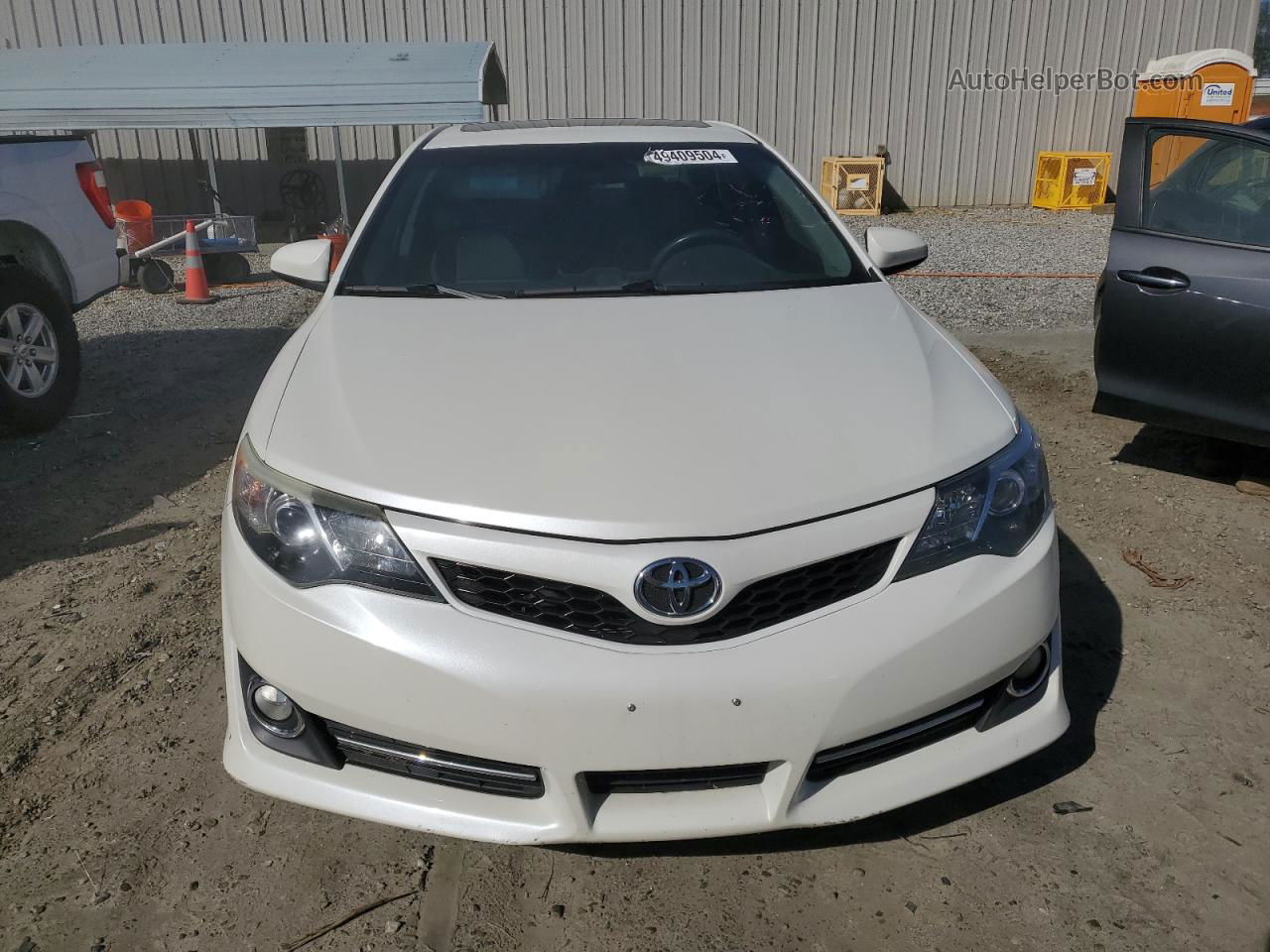 2012 Toyota Camry Base Белый vin: 4T1BF1FKXCU631935