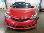 2012 Toyota Camry Base Red vin: 4T1BF1FKXCU634818