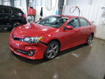 2012 Toyota Camry Base Red vin: 4T1BF1FKXCU634818